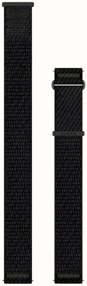 „Garmin“ greito atlaisvinimo apyrankės (22 mm), pilkos / juodos „ComfortFit“ medžiagos