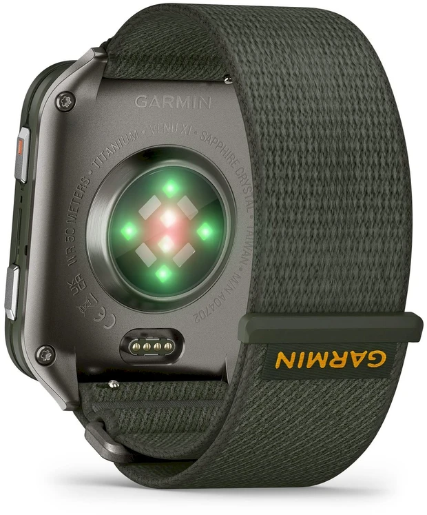 „Garmin“ greito atlaisvinimo apyrankės (24 mm), „Moss ComfortFit“ nailonas