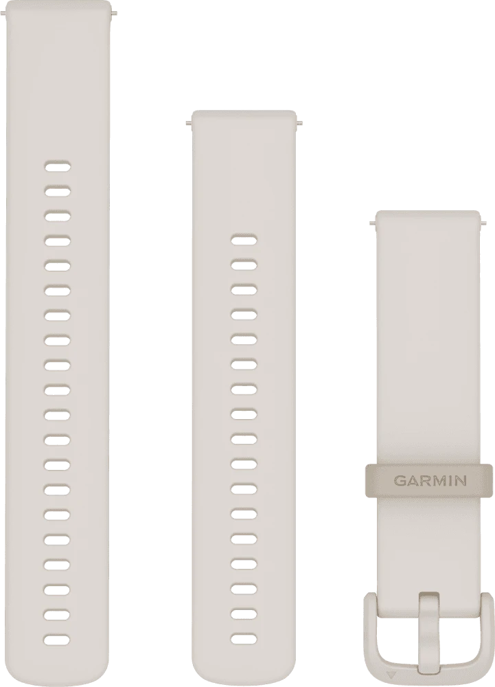 Garmin greitai atsegami dirželiai, 20 mm, Dramblio kaulo spalva