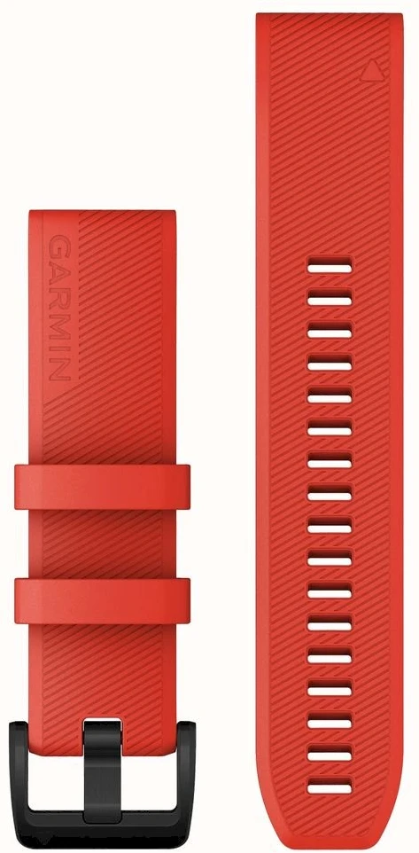 Garmin QuickFit 22 Laikrodžio apyrankė, lazerinis Raudona
