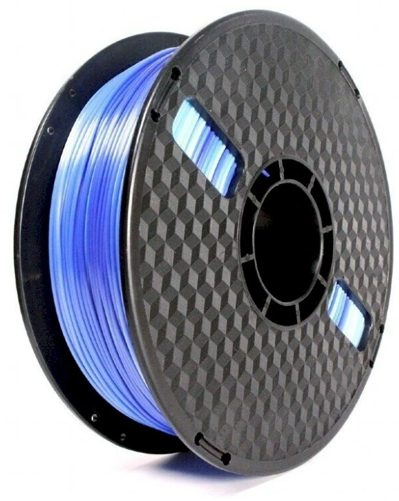 GEMBIRD 3DP-PLA-SK-01-ICE Filament PLA Silk Ice Ice mėlynas + dark mėlynas 1.75mm 1kg