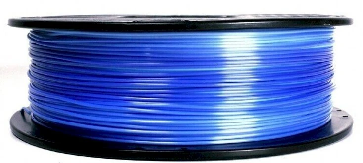 GEMBIRD 3DP-PLA-SK-01-ICE Filament PLA Silk Ice Ice mėlynas + dark mėlynas 1.75mm 1kg