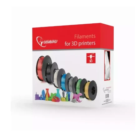 GEMBIRD 3DP-PLA1.75-01-G siūlas Gembird PLA Žalias 1,75mm 1kg
