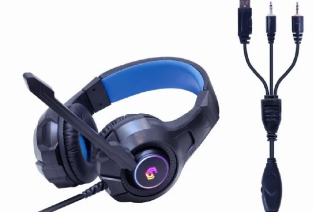 Klaviatūra GEMBIRD 4-in-1 foninio apšvietimo žaidimų rinkinys Ghost US išdėstymas