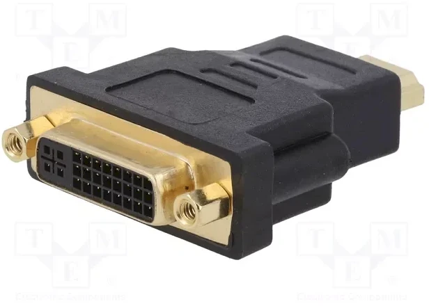 Gembird Cablexpert | HDMI - DVI, M/F | Juodas | HDMI | DVI