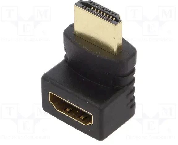 GEMBIRD A-HDMI270-FML Gembird HDMI stačiakampis adapteris, 270 laipsnių aukštyn