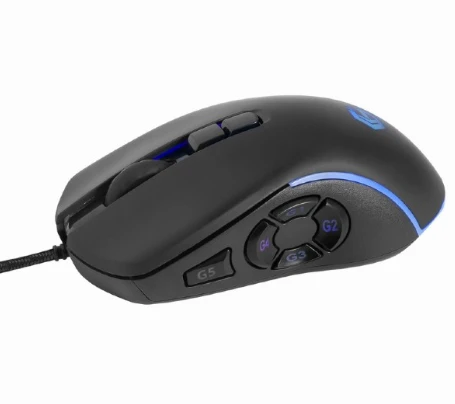 GEMBIRD USB žaidimų RGB apšvietimas pelė RAGNAR RX500 10 mygtukų 7200DPI