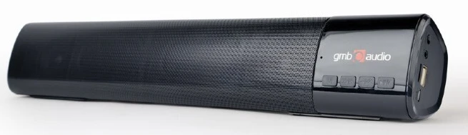 Gembird | Bluetooth soundbar | SPKBT-BAR400L | Bluetooth | Belaidė jungtis | Portable | Juodas