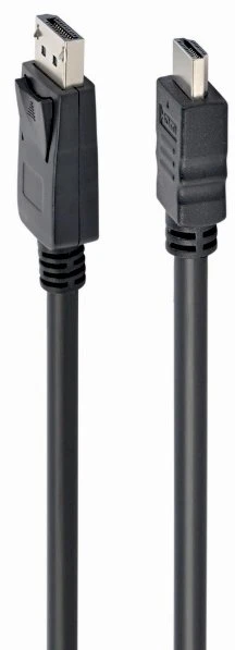 Gembird DisplayPort į HDMI kabelis, 5 m, juodas