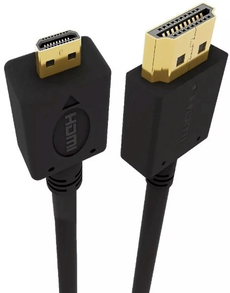 GEMBIRD CC-HDMID-15 Gembird HDMI -HDMI Micro kabelis su auksinėmis jungtimis, 4,5 m, urmu pakuotė