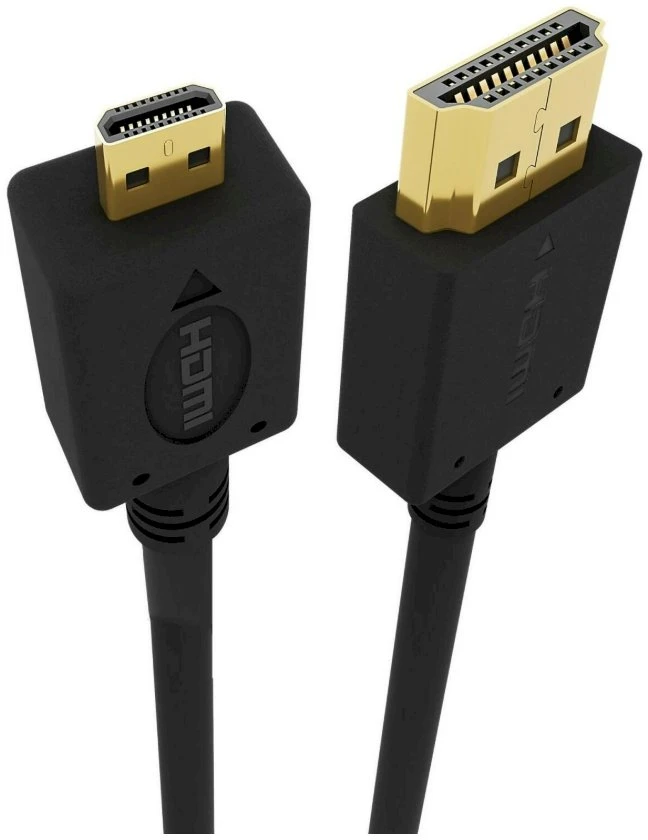 GEMBIRD CC-HDMID-6 HDMI -HDMI Micro kabelis su auksinėmis jungtimis, 1,8 m, urmu pakuotė