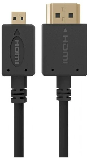 GEMBIRD CC-HDMID-6 HDMI -HDMI Micro kabelis su auksinėmis jungtimis, 1,8 m, urmu pakuotė