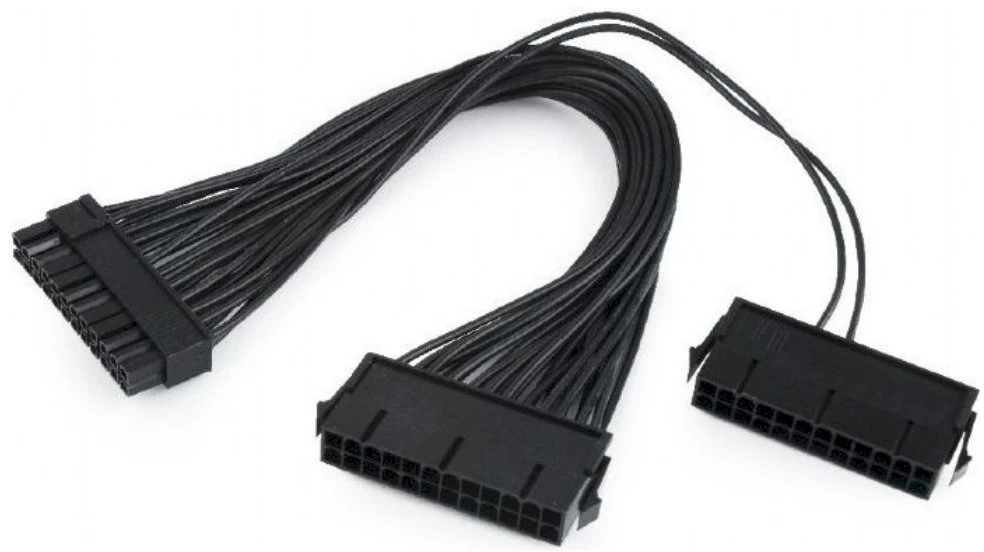 Gembird ATX24 – ATX24, 0,3 m, juodas (CC-PSU24-01)
