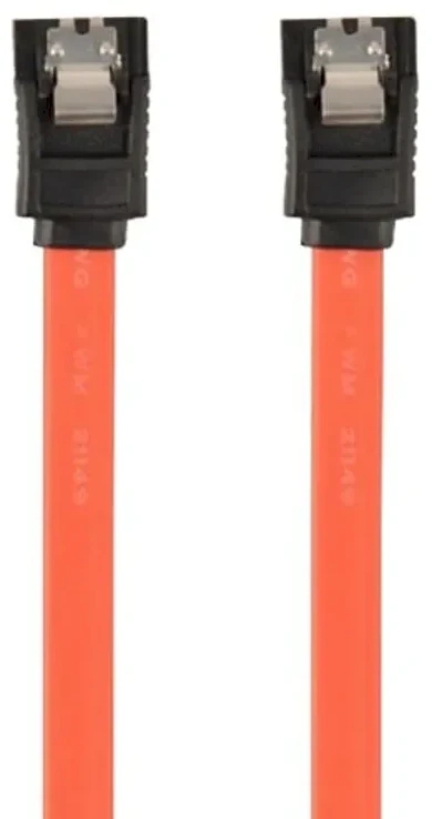 GEMBIRD CC-SATAM-DATA-XL Gembird Serial ATA III 100 cm Data Cable, metal clips, red