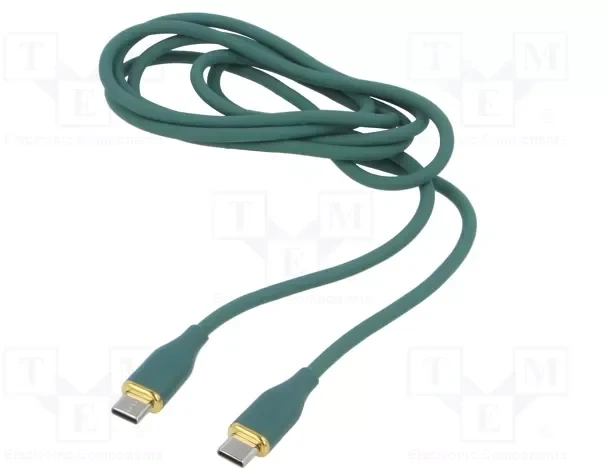 Gembird CC-USB2S-CMCM-1.5M-G USB cable USB 2.0 USB C Žalias
