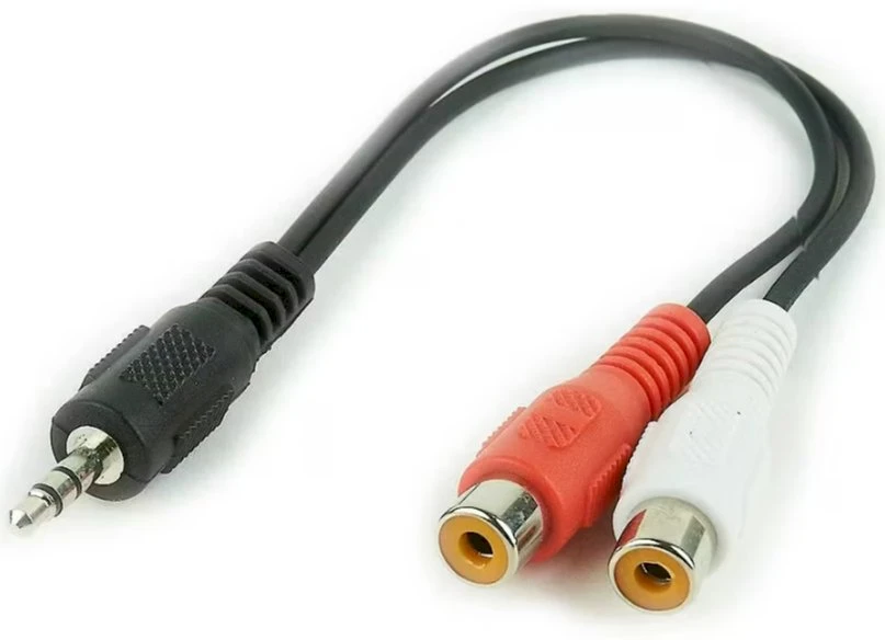 GEMBIRD CCA-406 Gembird garso kabelis stereo mini lizdas -> 2x RCA (CINCH) F 0,2M
