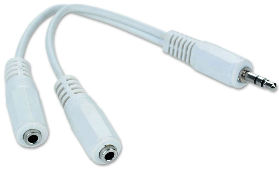 GEMBIRD CCA-415W Gembird MINIJACK M -> 2xMINIJACK F