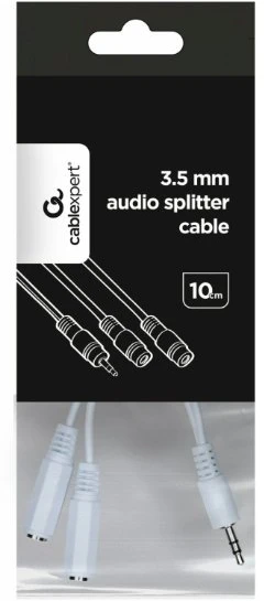 GEMBIRD CCA-415W Gembird MINIJACK M -> 2xMINIJACK F