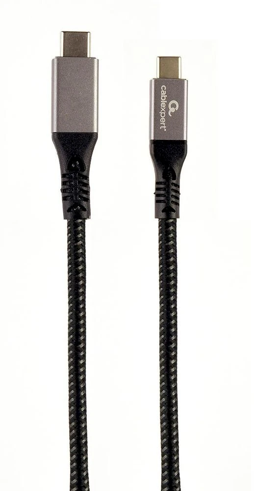 USB Kabelis - Gembird CCBP-USB3-CMCM100-1.5M, Juodas, Sidabras