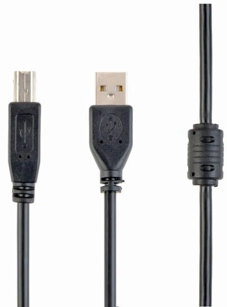 USB 2.0 A tipo/B tipo jungties laidas, 4,5 m, Gembird