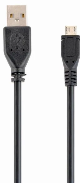 GEMBIRD CCP-MUSB2-AMBM-1M micro USB kabelis 2.0 AM-MBM5P 1m