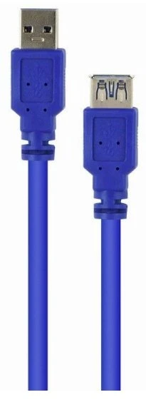 GEMBIRD CCP-USB3-AMAF-10 Gembird USB 3.0 prailginimo kabelis su A tipo kištuku ir A tipo lizdu, 10 pėdų