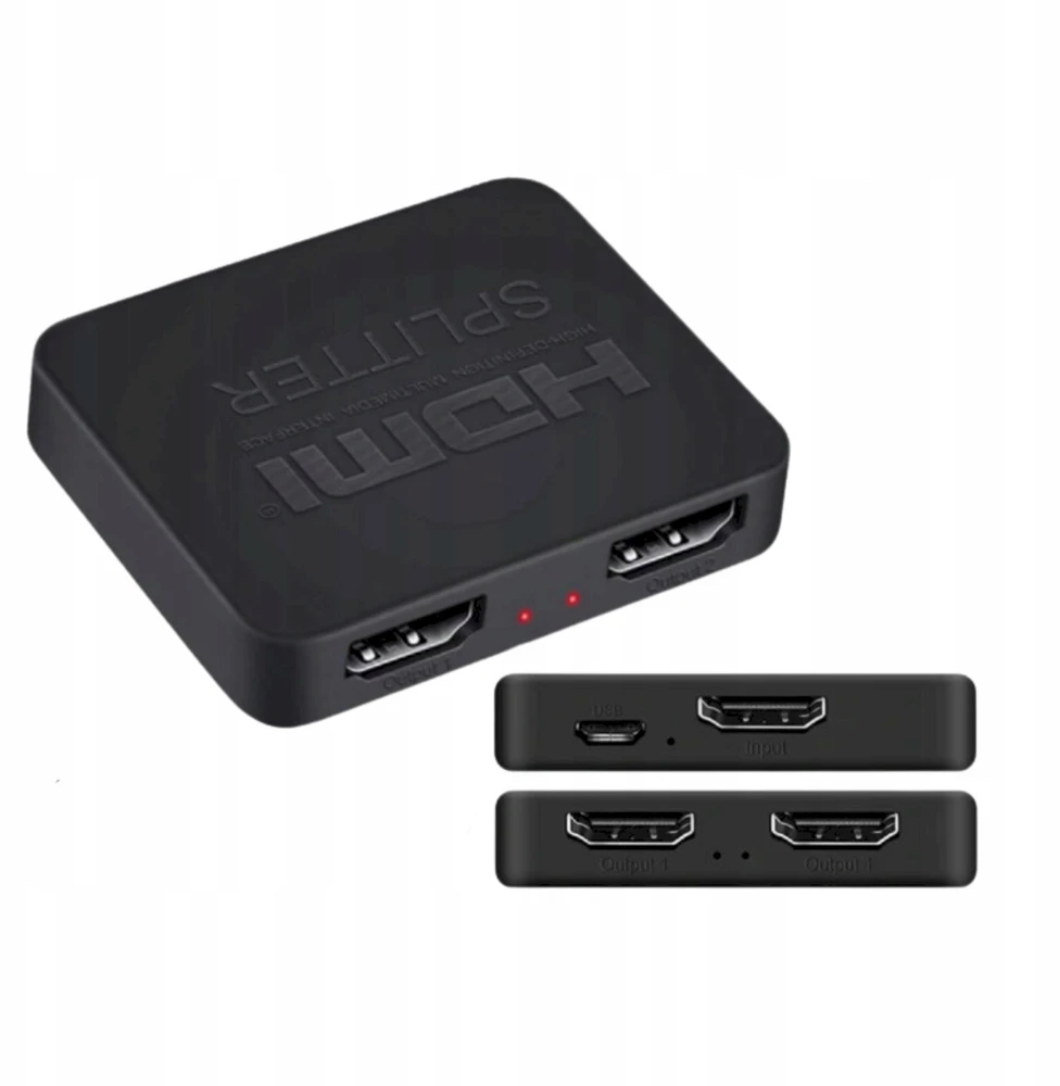 GEMBIRD DSP-2PH4-03 HDMI Splitter 2 PORTS