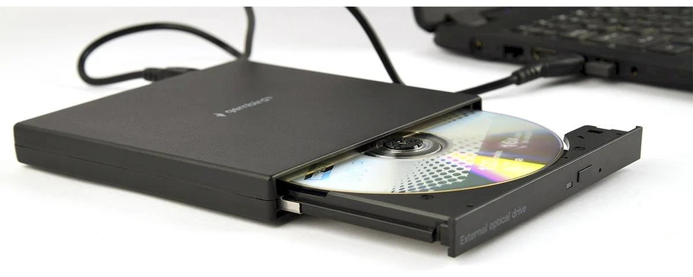 GEMBIRD External USB DVD/CD drive USB 2.0 juodas