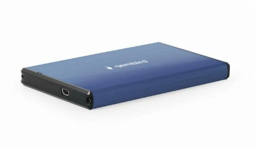 GEMBIRD EE2-U3S-3-DB USB 3.0 2.5" HDD korpusas šlifuotas aliuminis gilus-mėlynas