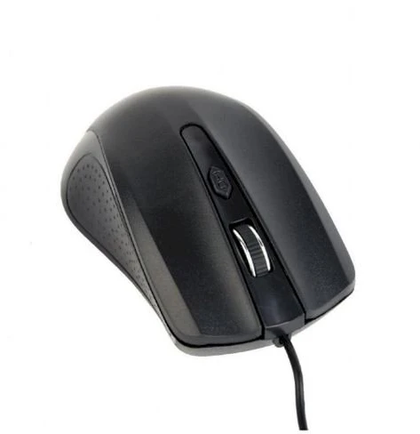 GEMBIRD MUS-3B-01 Gembird optinė pelė MUS-3B-01, 1000 DPI, USB, Juodas, 1.35m kabelio ilgis
