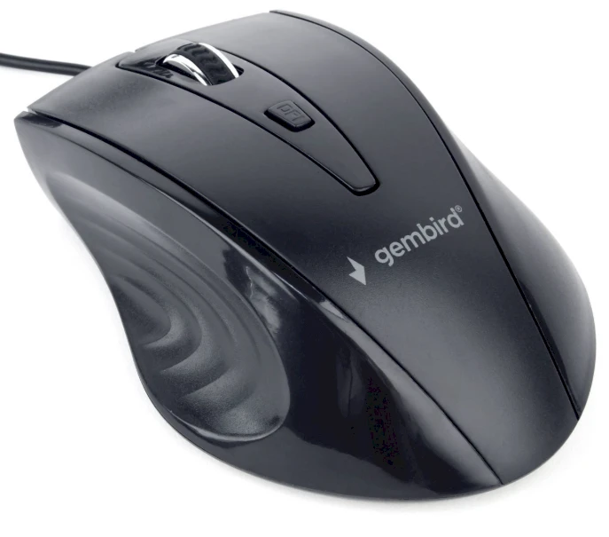 Gembird | Pelė | MUS-4B-02 | Standard | USB | su laidu | Juodas