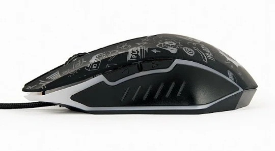 GEMBIRD MUS-6B-GRAFIX-01 6-button optical LED pelė juodas