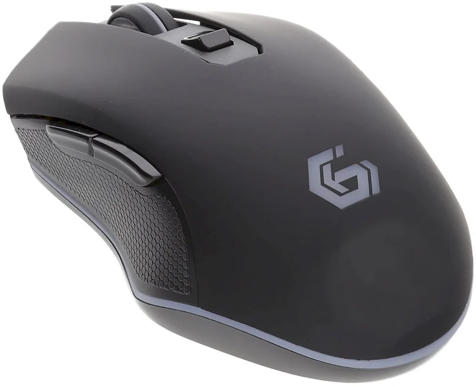 Datorpele Gembird RGB Firebolt Juodas