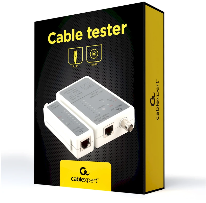 GEMBIRD NCT-1 kabelių testeris RJ-45 & amp; RG-58