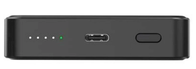 Gembird PB10-WPC15M-01 Magnetinė belaidė nešiojama baterija 15 W, 10000 mAh, juoda