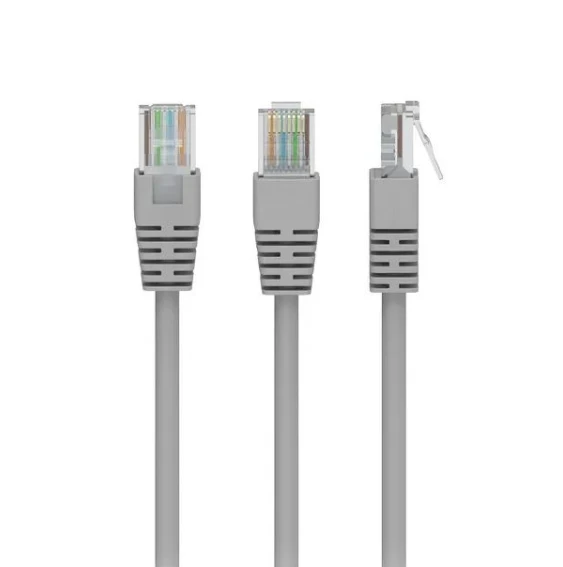 Gembird PP12-3M CAT5e UTP patch kabelis RJ45 3m, Pilkas