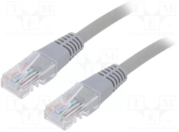 GEMBIRD CAT5e UTP patch laidas pilkas 5m