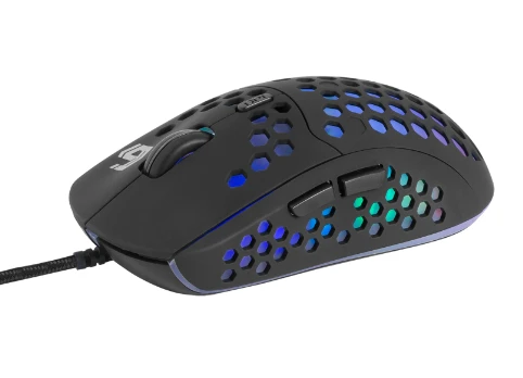 GEMBIRD USB žaidimų RGB apšvietimas pelė RAGNAR RX400 6 mygtukai 7200DPI