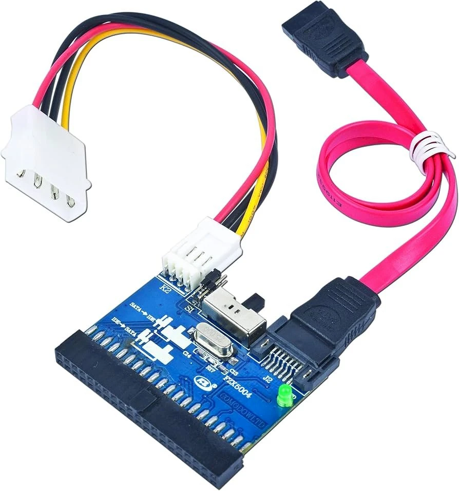 Gembird dvikryptis adapt.IDE-SATA3.5
