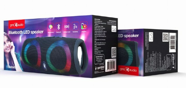 GEMBIRD Bluetooth LED garsiakalbis