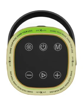 Garsiakalbis Gembird BT LED SPK-BT-LED-06 Juodas
