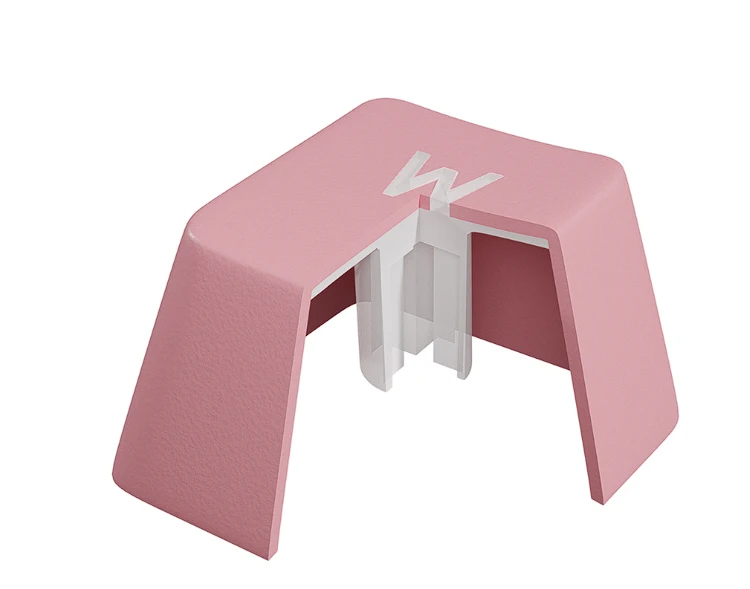 Klaviatūra Genesis Lead 300 rožinė Double Shot Keycaps