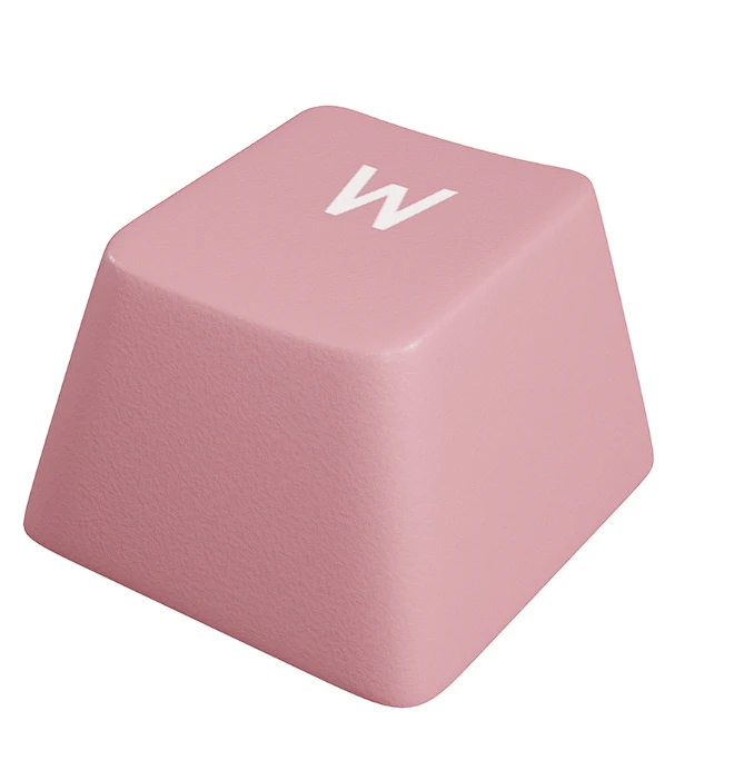 Klaviatūra Genesis Lead 300 rožinė Double Shot Keycaps