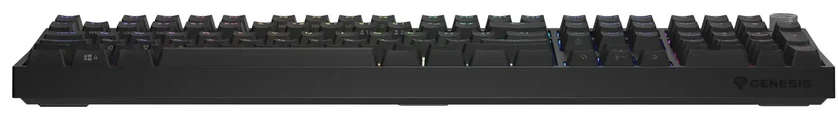Klaviatūra žaidimams Genesis Thor 404 Gateron Geltona Pro su laidu mechaninė su pašvietimu juoda