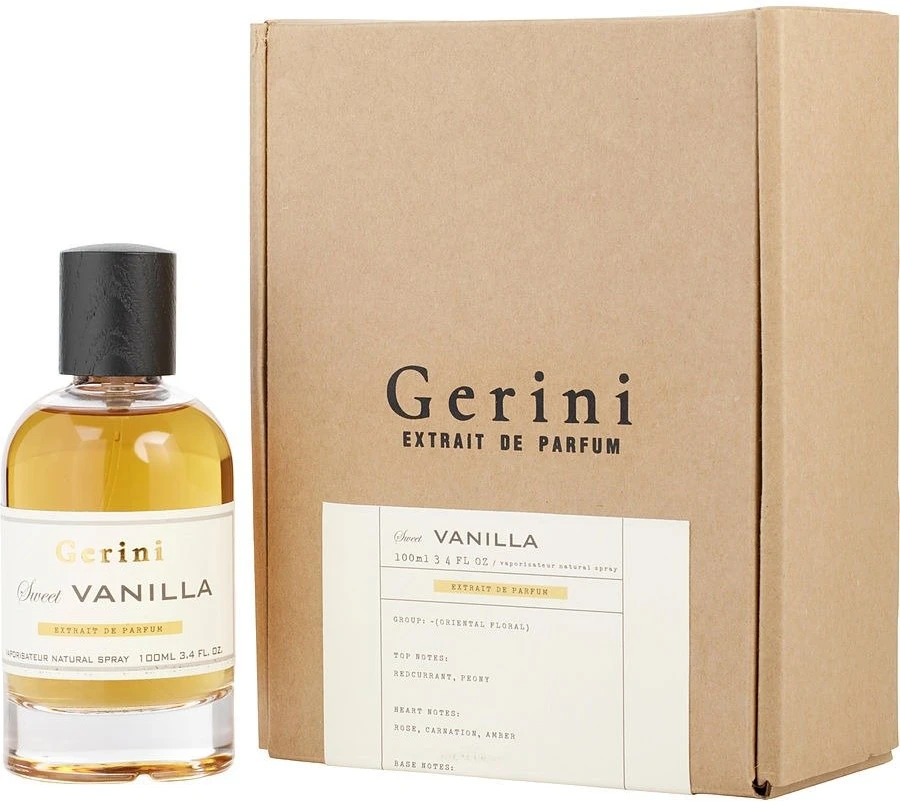 Unisex kvepalai Gerini Sweet Vanilla Parfum, 100 ml