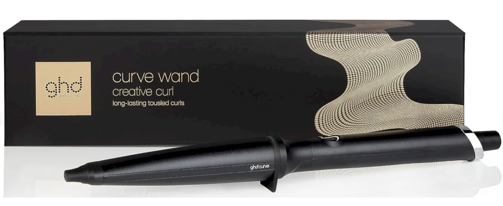 Garbanojimo žnyplės GHD curve® creative curl wand lokówka - juoda