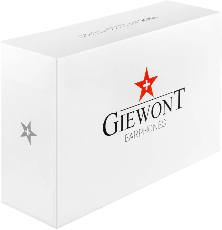 GIEWONT RealSound PRO ANC ENC GWS800-1 Belaidės ausinės juodos