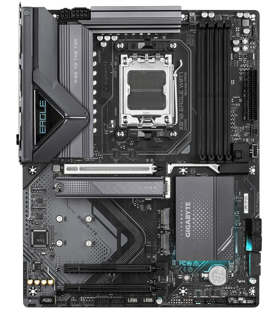 Pagrindinė plokštė GIGABYTE X870 EAGLE WIFI7 AM5 ATX MB