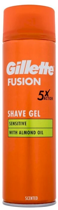 Skutimosi gelis Gillette series sensitive, 200 ml