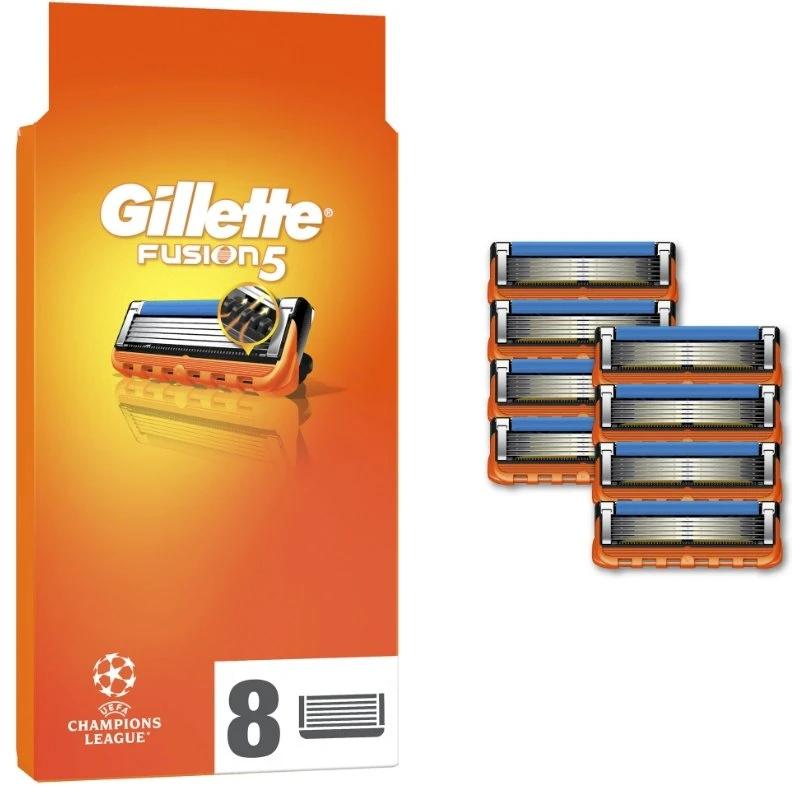 Skut. peiliukai Gillette Fusion 5 XL 8 P